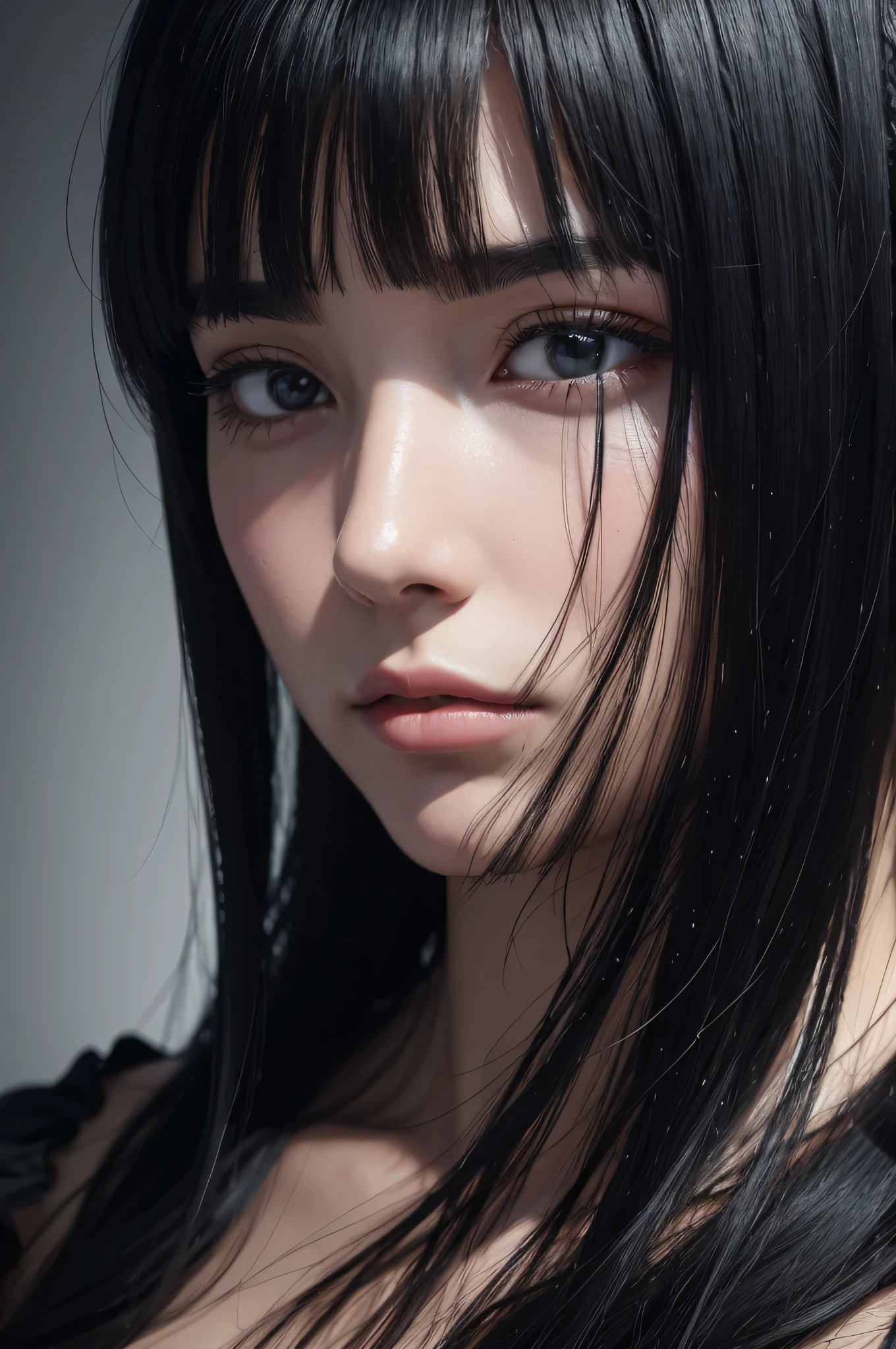 black fur, Surrealism, 8k, Super detail