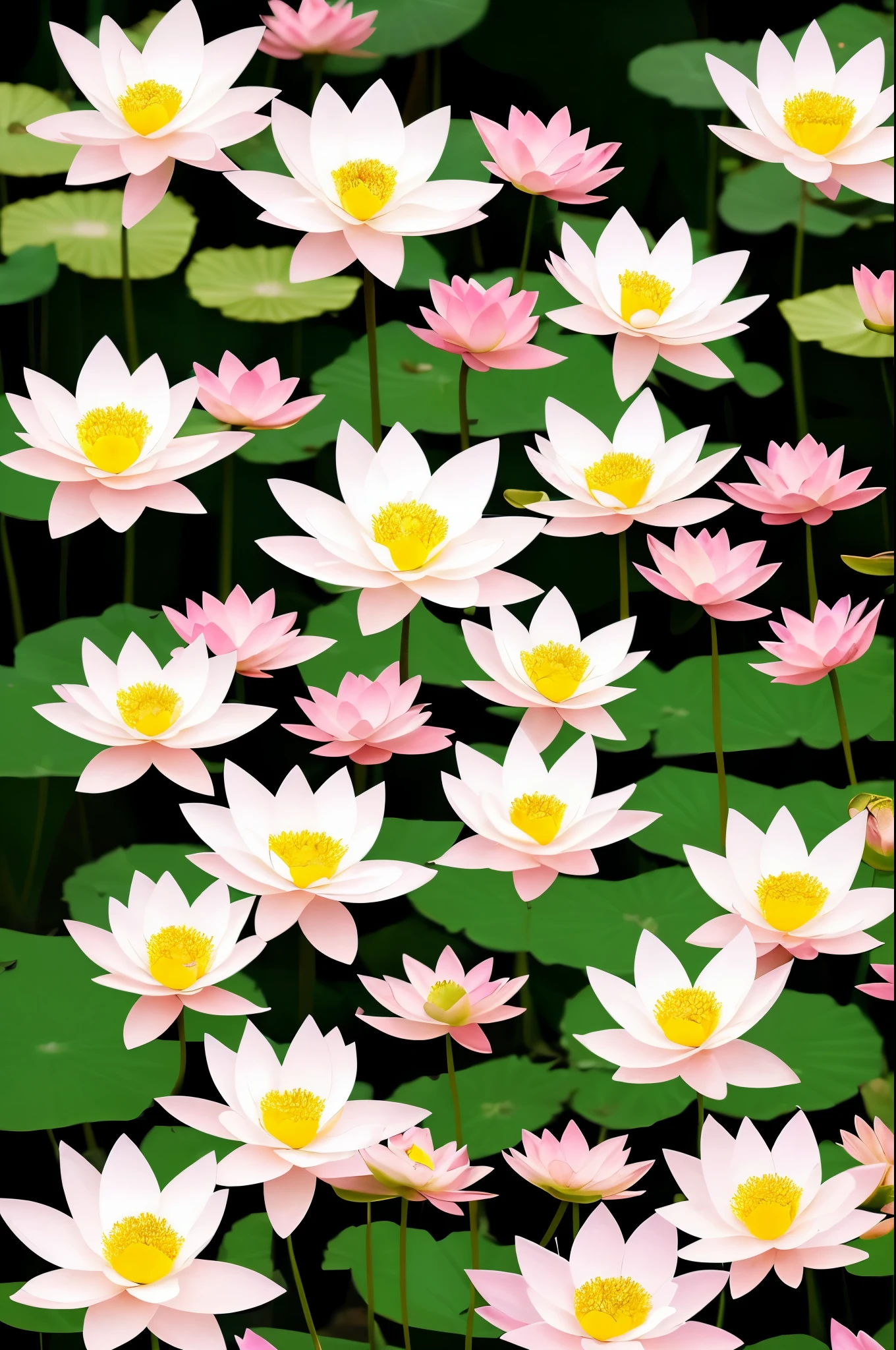 there are many white flowers that are glowing in the dark, beautiful flowers and crystals, glowing flowers, beautiful!!! digital art, magical flowers, luminous flowers, surreal waiizi flowers, with lotus flowers, magical colorful flowers, beautiful depiction, ethereal!!! ultra realistic, glowing delicate flower, by Li Song, lotus flowers, beautiful gorgeous digital art, beautiful!!!!!!!!!