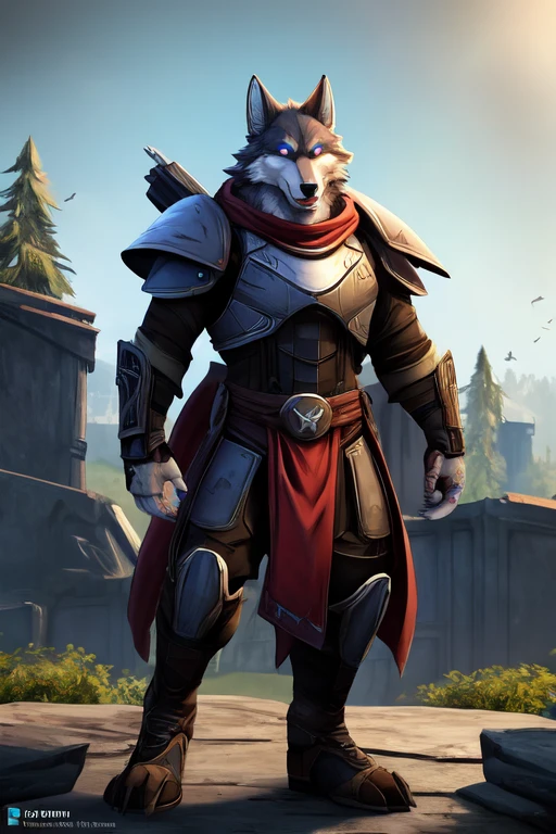 Furry, Wolf, Male, Fantasy, Destiny 2 the game, Destiny 2 Titan,