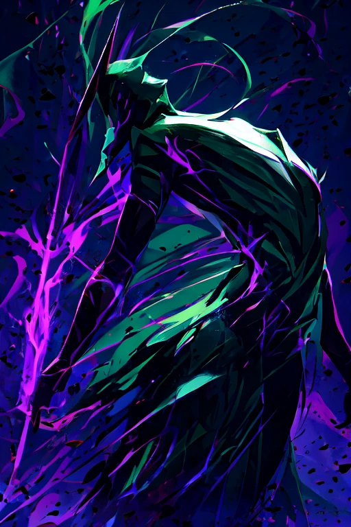 Dark женщина with pale skin, dark green magic, Perfect color comtion, постер фильма