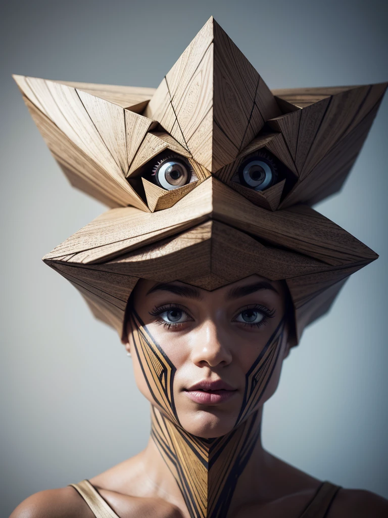 8k, RAW Photos, Highest quality,Geometric pattern,3d,Trick Art,
