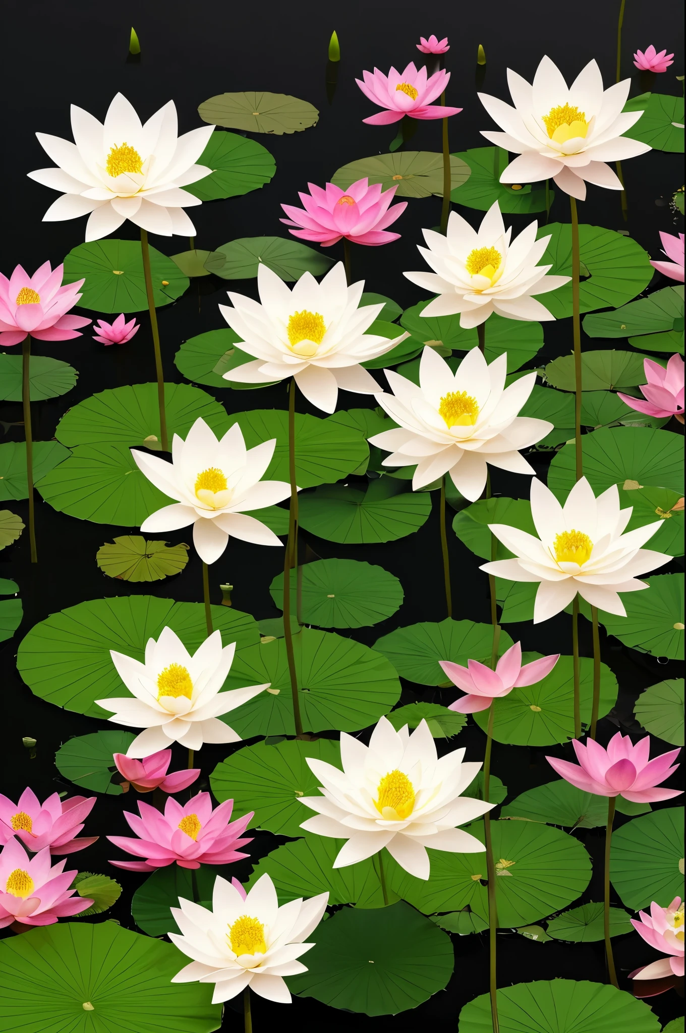 there are many white flowers that are glowing in the dark, an airbrush painting by Li Song, tumblr, psychedelic art, beautiful flowers and crystals, glowing flowers, beautiful!!! digital art, magical flowers, luminous flowers, surreal waiizi flowers, with lotus flowers, magical colorful flowers, beautiful depiction, ethereal!!! ultra realistic, glowing delicate flower, lotus flowers