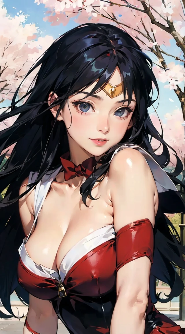 the sailor moon, Sailor Moon style, Beautiful,  moon princess, blond-haired princess, portrait of magical girl,  woman,20-year-old,,city,night,((white tight miniskirt bodysuit)),(Harada Makoto),open mouth smile,(((See-through))),((bionde)),long hair　((Realistic lighting, optimal quality, 8k, masterpaintings:1.3)),（ sharp focus:1.2）, Girl Huge breasts, （Beautiful Women with Perfect Figure:1.4）,Close-up strengthened，Slim：1.1, ((long and dark brown hair)),（（length hair）） ，（（ringlets）），(red-white qipao:1.4）,（exteriors，during night：1.1），urban street，High-rise buildings and deep alleys，Ultra-fine face，Fine eyes，Double eyelids，Close up of  Mono Color,weight,NSFW,Upper body,A nude devil woman with a black and white body stocking dress holding a red lip stick,Satan,succubi,eBlue eyes,Clothes detailed patterns,lacivious pose,spread legitimacy,Detailed Gothic background,dark fantasy background,Inspired by Robert McGinnis, Inspired by Gretel Stern, Takato Yamamoto’s style, Guido Crepax, Guido Crepax-style, Amano, Vanya Zoravlev, inspired by Leonor Fini, Nagao Hidege, Inspired by Takato Yamamoto.Inspired by Klimt and Mucha. beautidful eyes, beautiful detailed lips, Extremely detailed eyes and face, Long eyelash quality:1.2), ultra - detailed, (actual:1.37), oil painted, Color contrast, A high resolution, Black and white dress, red lip stick, Inspired by Robert McGinnis, Inspired by Gretel Stern, Yamamoto Takashi style, Guido Crepax style, Amano-inspired, Vanya Zoravlev-inspired, Leonor Fini&#39;of inspiration, Nagao Hidege-inspired, Inspired by Takato Yamamoto, vibrant with colors, dramatic lights, eye-catching composition, fun atmosphere, Feminine elegance.Faki，oil painted，Impresionismo