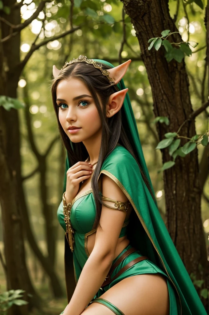 Beautiful elf girl