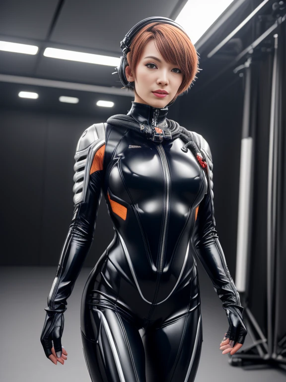 a highly detailed realistic ((fall body)) (( MerrinJS )) wearing a space helmet, muvluv style eva helmet, pale skin latex, looking at the viewer, dynamic lighting, science fiction, (best quality,4k,8k,highres,masterpiece:1.2),ultra-detailed,(realistic,photorealistic,photo-realistic:1.37),HDR,UHD,studio lighting,ultra-fine painting,sharp focus,physically-based rendering,extreme detail description,professional,vivid colors,bokeh
