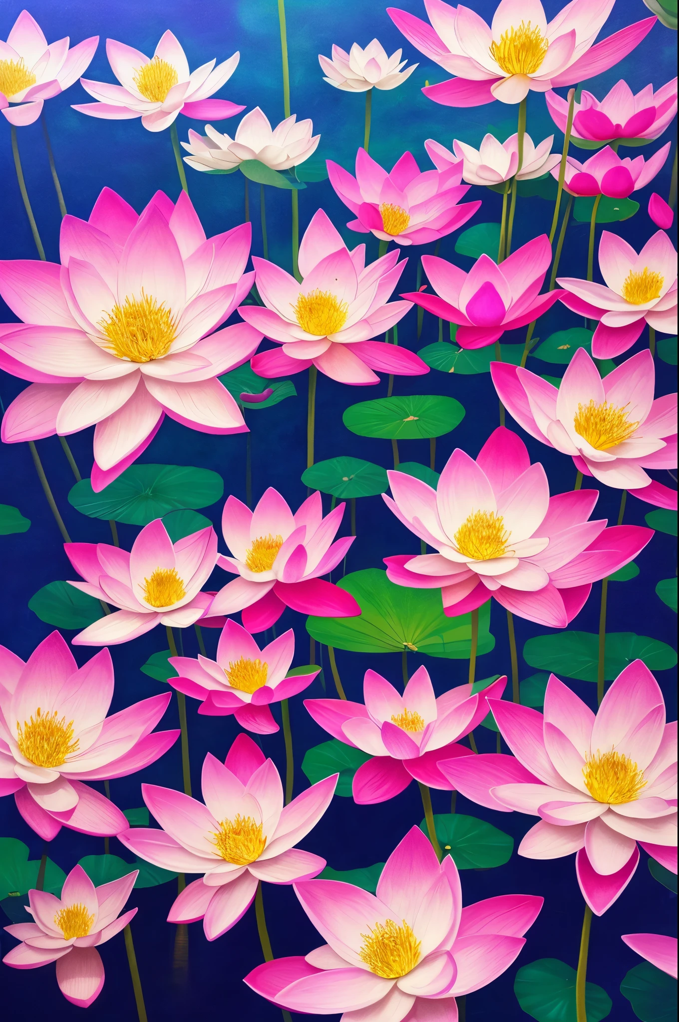 there are many white flowers that are glowing in the dark, an airbrush painting by Li Song, tumblr, psychedelic art, beautiful flowers and crystals, glowing flowers, beautiful!!! digital art, magical flowers, luminous flowers, surreal waiizi flowers, with lotus flowers, magical colorful flowers, beautiful depiction, ethereal!!! ultra realistic, glowing delicate flower, lotus flowers