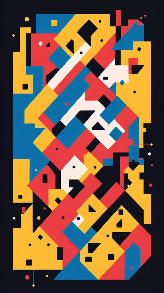 Cubism,Fragmented,Geometric,Multiple Perspectives,Abstract,high density,Intensive、high quality (masterpiece, 最high quality, high quality, High resolution, Very detailed),High resolution、colorful、colorful