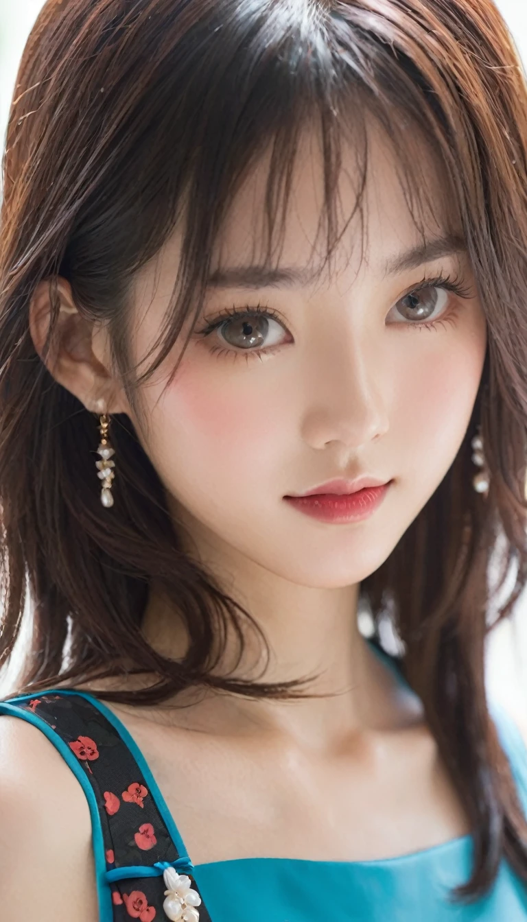 (top quality, 4K. photo, Great:1.4), (dripping wetの1人の日本人の女の子), 18 year old, very nice, I'm crying loudly, Very wet and torn white nylon shorts, Very wet and torn white camisole., Cry, very beautiful, hips, ragged, wet white nylon shorts, covering one'chest with one'hands, 恥ずかしくてCry, Shabby, Wet white camisole, Mountain Trail, Walking while crying, jungle, dripping wet,