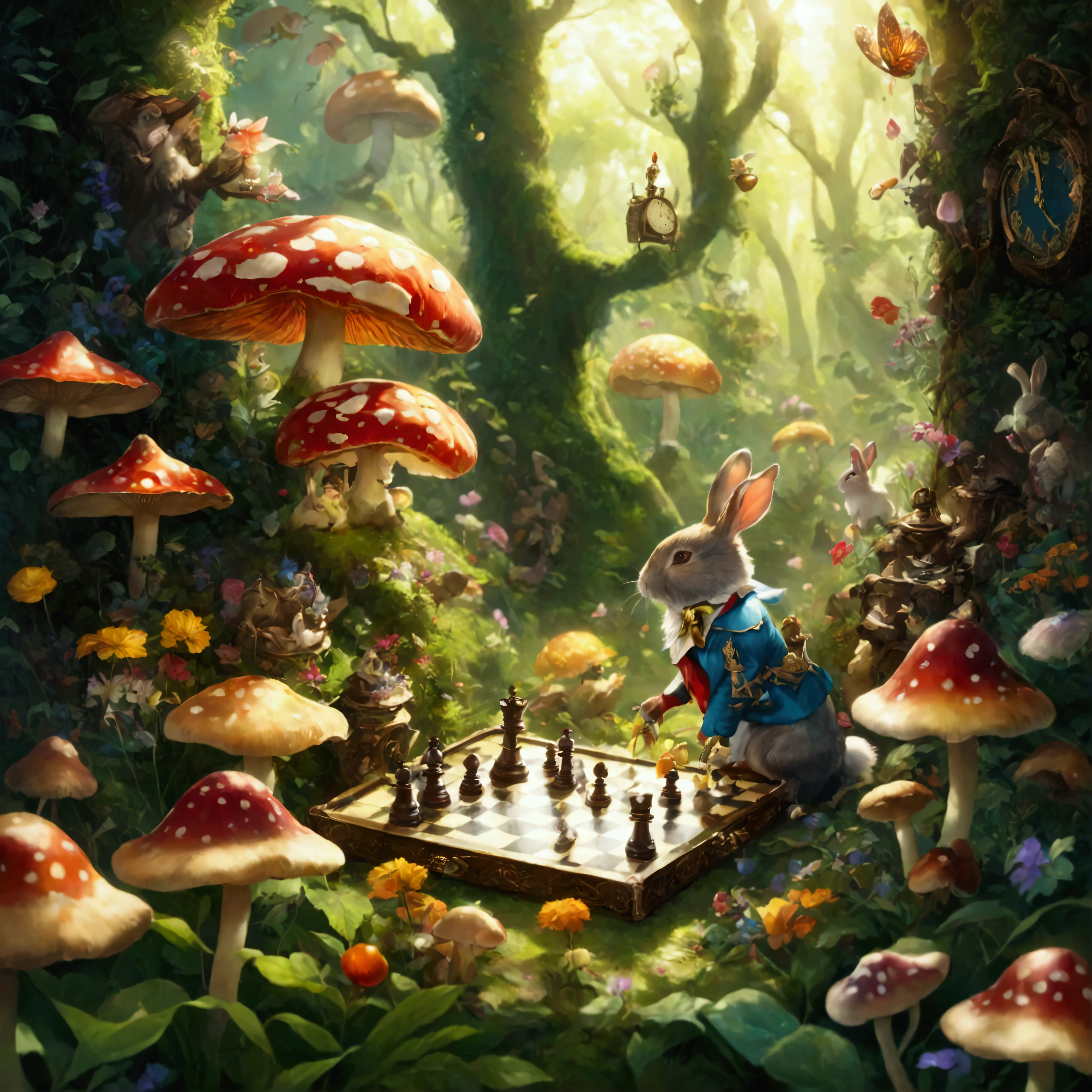 dim、forest、huge、mushroom、Want to knowな、flower、say、animal、Trump soldiers、Queen、ハートのQueen、checkerboard、maze、bell塔、tea 、GoingInsane、Hat shop、rabbit、bell、time、Dream、悪Dream、magic、Spells、thing、arms、armor、Restorative medicine、food、adventure、Danger、mystery、Want to know、Want to knowful