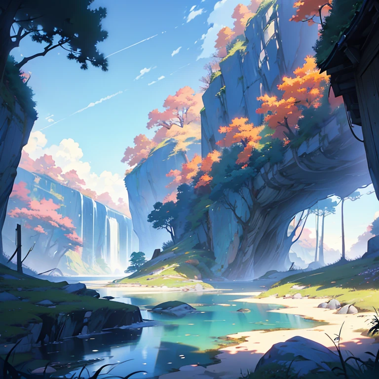 Cool landscape, masterpiece Professional photography,　anime, Fantastic landscape, 日本のanime映画風, mysterious, masterpiece, Professional photography,　anime, Fantastic landscape, 日本のanime映画風, mysterious, Inspired by Makoto Shinkai, Fuji Mountain, snow, Diamond Fuji