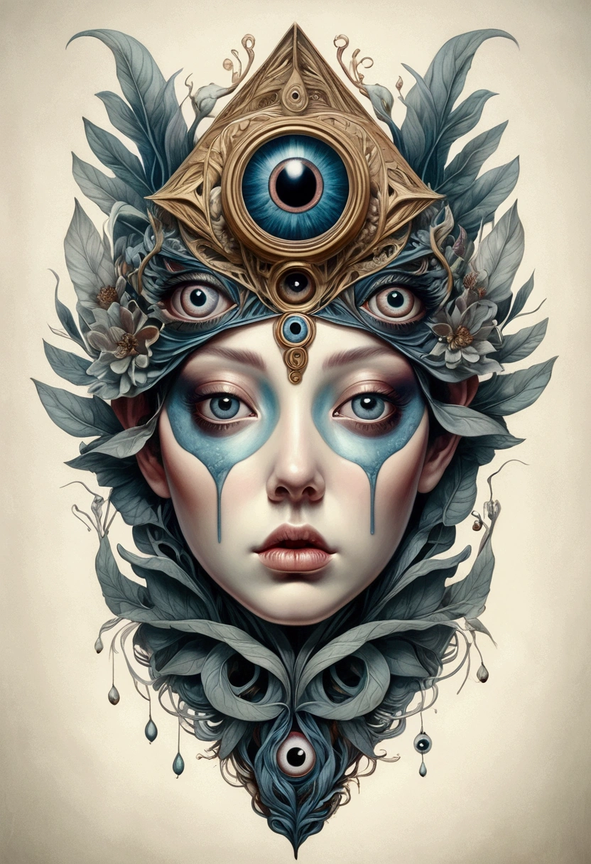 Inspired by Marco Mazzoni, Third Eye Vision。3d