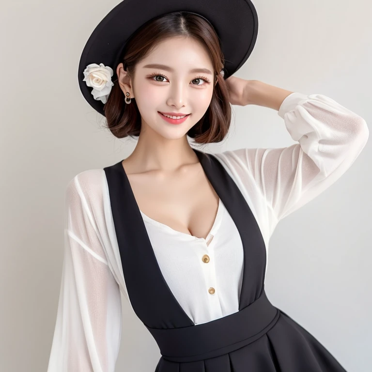 South Korea　Beauty　clothes　smile　White background

Sophie Hatter 🎩