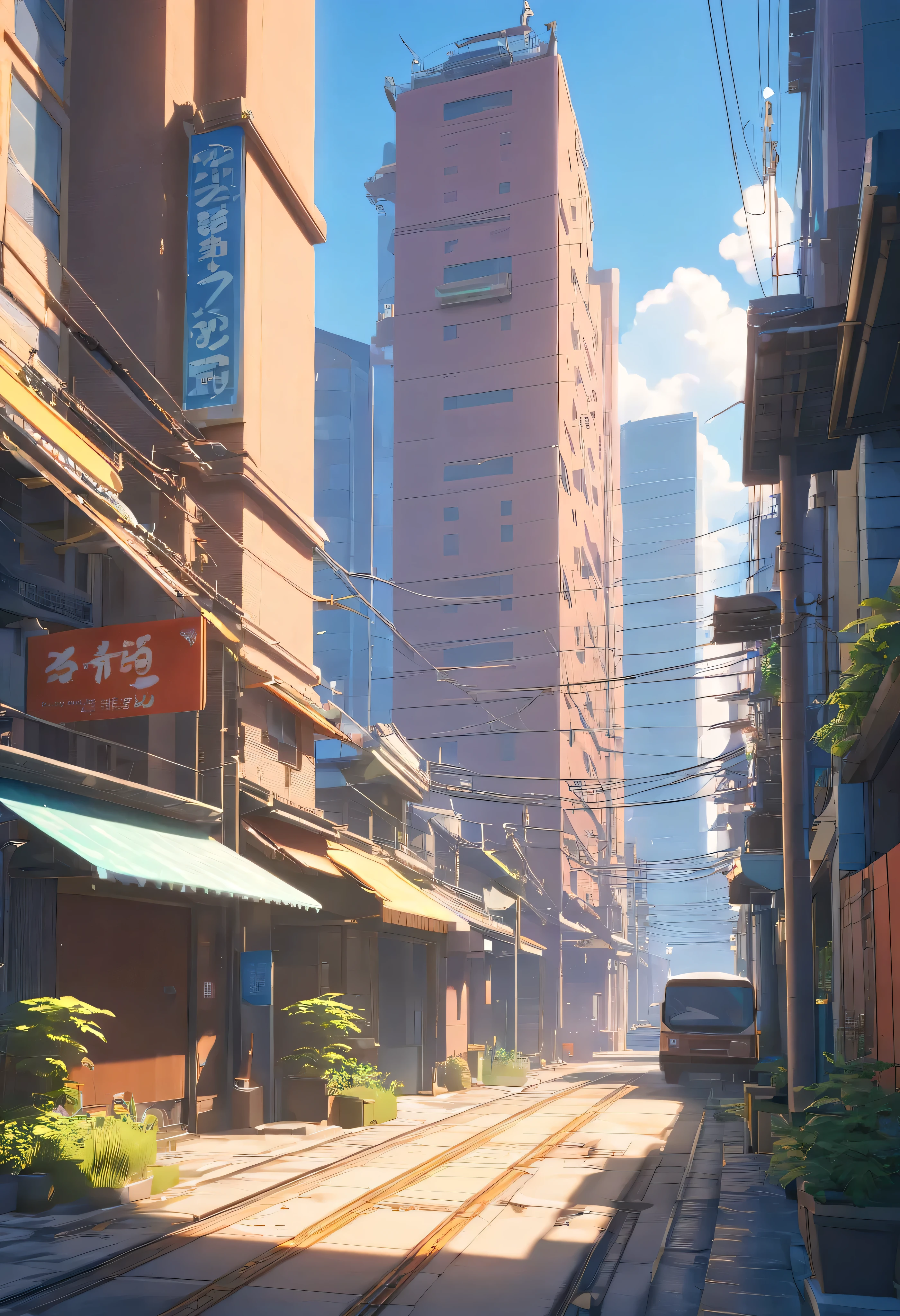 There are photos of construction sites,There are construction cranes, created in unreal engine 5, Feito em Unreal Engine 5, Destroyed city in the background, renderizar no Unreal Engine 5, Unreal Engine 5 Arte Digital, hyper-realistic environment, outdoor ruined cityscape, Renderizador Unreal Engine 5, unreal engine 5 environment, dusty unreal engine, Destruindo uma paisagem urbana