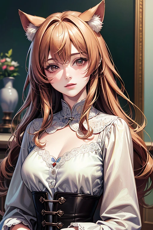 ((Highest quality)),(超High resolution),(Very detailed),(Detailed Description),((The best CG)),(masterpiece),Ultra-detailed art、(Highest quality、8k、32K、masterpiece)、(Realistic)、(Realistic:1.2)、(High resolution)、Very detailed、Very beautiful face and eyes、1 female、Tight waist、Big Breasts、Delicate body、(Highest quality、Attention to detail、Rich skin detail)、(Highest quality、8k、Oil paints:1.2)、Very detailed、(Realistic、Realistic:1.37)、Bright colorasterpiece、Highest quality、Super detailed、Super detailed背景、1 girl and 1 boy、Lynette \(Genshin Impact \)、Boy outside the frame、(Girls on)、Middle chest、NSFW、Cat ear、Cat's Tail、( (Completely naked))、Girl holding、Penis licking、Blowjob、Mouth Opening、saliva、(Wet penis)、Cute face、blush、Estrus、Expressionless、Bedroom、night