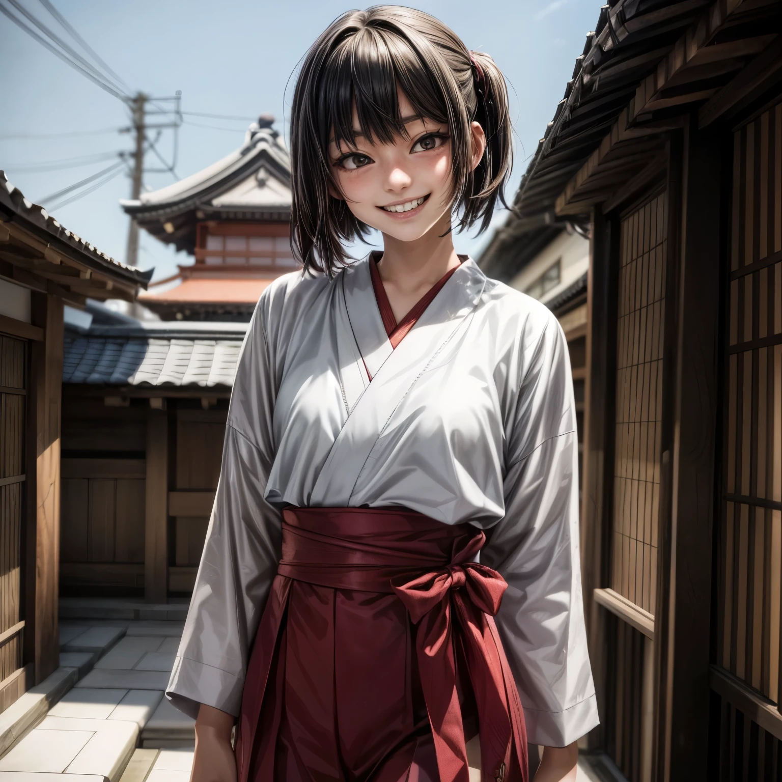 a japanese girl , attractive girl, young japanese girl, ((bad crooked teeth)) , ((yaeba teeth smile )), a young woman, japanese girl, yaeba smile, japanese model, young and cute girl, yaeba teeth smile,crooked teeth
