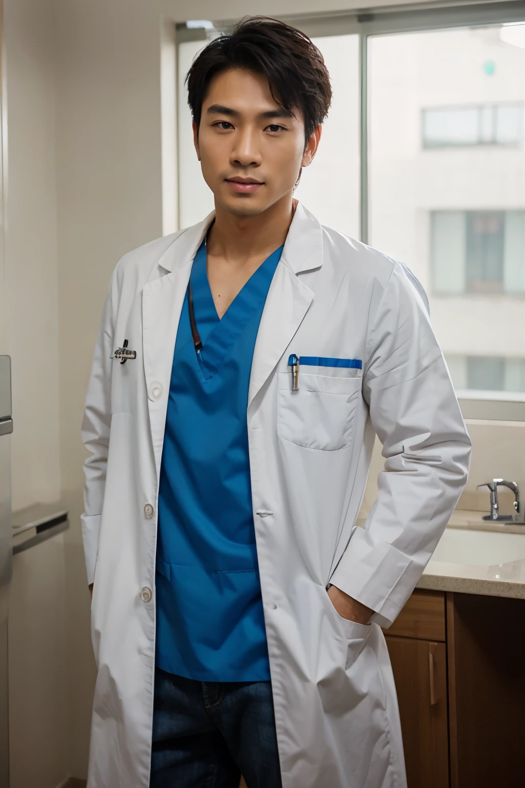 Handsome Asian Doctor