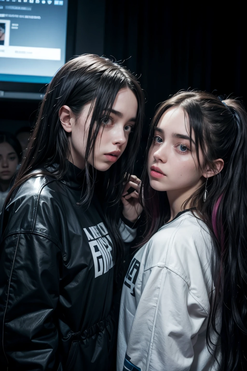 Billie eilish con escote