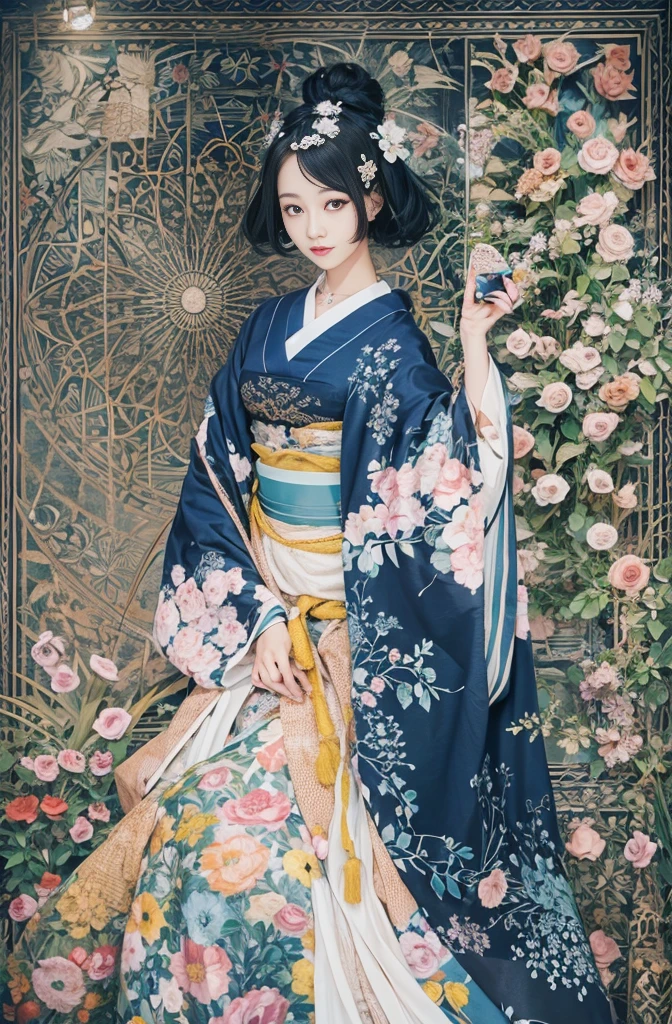 Indigo shades, Avant-garde, Kenji Miyazawa's Worldview, Taisho Romance, A Midsummer Night's Dream, A fantastic atmosphere, A starry sky, Starlight, Stardust, Nebula Study, night train, Fairy tales for adults, Beautiful Ghost, Fashion model Sayoko Yamaguchi, 1人のBeautiful bob cutの女性が立っている, Melancholic look, mysterious beautiful woman, Beautiful bob cut, Very sharp beauty, A woman from a distinguished family in the 1920s, pretty much beautiful face, Sharp eyes with long slits, Very delicate and beautiful eyes, Captivating woman, Very stylish woman, Elegant and noble beauty, Beautiful and stylish indigo kimono, A woman who looks about 27 years old, Five fingered hand, Gorgeous and luxurious, Chen Yifei, Female painting, Vivid and colorful paintings, Glamorous and luxurious, eiko ishioka, yuuki hagure, Ishida Sui with black hair, takeyuki kanda, inspired by Miwa Komatsu, Kazami Yuuka, Yoshitomo Nara, Yaoi Kasuma, Akiko Takase, Kazue Kato, Paintings from Nakahara Nantenbo, tumbler, What it is?, kimi takemura, For whom???, Yoshitomo Nara, chiho ashima, Aoi Ogata, kiyoko suzuki, Ishida Sui with black hair, Chen Yifeiに影響を与えた作品, Works that influenced Francesco Hayes, Inspired by Hendrik Terbruggen, Jean=Works that influenced Auguste Dominique Ingres, Works that influenced Liu Jun, Jean=Works that influenced Auguste Dominique Ingres, artwork in the style of Switzerland, by ヤン・J, Switzerland, Beautiful Art UHD 4K, Detailed painting 4k, Beautiful digital art, Beautiful artwork illustration, Switzerland masterpiece, By Chen Yanjun, Lee Song, Highest quality, The perfect angle, Perfect composition, Best Shot, Official Art, Cinematic Light, Figurative art, Beautiful and expressive paintings, Beautiful artwork illustration, wonderful, Cool Beauty, clear, mysterious, Highest quality, Official Art, Extremely delicate and detailed painting style, Beautiful and subtle effects, Elegant and beautiful painting art, The pinnacle of painting beauty, Perfect light, Perfect composition, The perfect angle, Perfect subject, Best Shot, Female Solo, Sharp contours, Face close-up