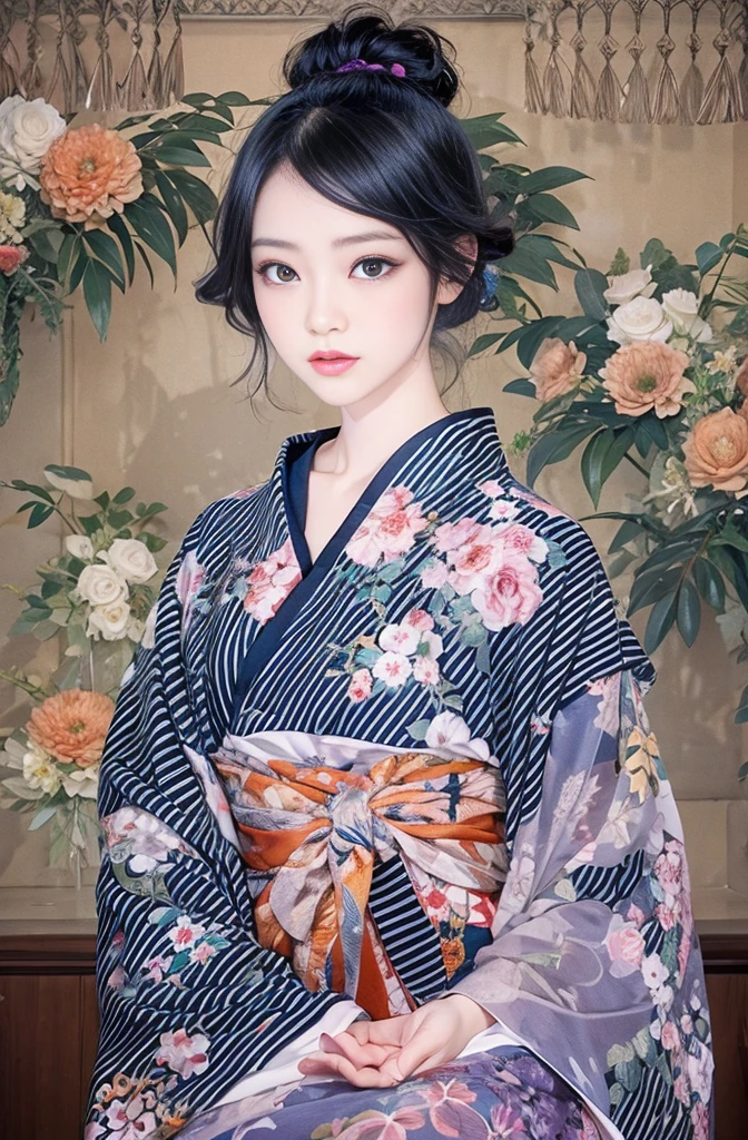 Indigo shades, Avant-garde, Kenji Miyazawa&#39;s Worldview, Taisho Romance, A Midsummer Night&#39;s Dream, A fantastic atmosphere, A starry sky, Starlight, Stardust, Nebula Study, night train, Fairy tales for adults, Beautiful Ghost, Fashion model Sayoko Yamaguchi, 1人のBeautiful bob cutの女性が立っている, Melancholic look, mysterious beautiful woman, Beautiful bob cut, Very sharp beauty, A woman from a distinguished family in the 1920s, pretty much beautiful face, Sharp eyes with long slits, Very delicate and beautiful eyes, Captivating woman, Very stylish woman, Elegant and noble beauty, Beautiful and stylish indigo kimono, A woman who looks about 27 years old, Five fingered hand, Gorgeous and luxurious, Chen Yifei, Female painting, Vivid and colorful paintings, Glamorous and luxurious, eiko ishioka, yuuki hagure, Ishida Sui with black hair, takeyuki kanda, inspired by Miwa Komatsu, Kazami Yuuka, Yoshitomo Nara, Yaoi Kasuma, Akiko Takase, Kazue Kato, Paintings from Nakahara Nantenbo, tumbler, What it is？, kimi takemura, For whom???, Yoshitomo Nara, chiho ashima, Aoi Ogata, kiyoko suzuki, Ishida Sui with black hair, Chen Yifeiに影響を与えた作品, Works that influenced Francesco Hayes, Inspired by Hendrik Terbruggen, Jean＝Works that influenced Auguste Dominique Ingres, Works that influenced Liu Jun, Jean＝Works that influenced Auguste Dominique Ingres, artwork in the style of Switzerland, by ヤン・J, Switzerland, Beautiful Art UHD 4K, Detailed painting 4k, Beautiful digital art, Beautiful artwork illustration, Switzerland masterpiece, By Chen Yanjun, Lee Song, Highest quality, The perfect angle, Perfect composition, Best Shot, Official Art, Cinematic Light, Figurative art, Beautiful and expressive paintings, Beautiful artwork illustration, wonderful, Cool Beauty, clear, mysterious, Highest quality, Official Art, Extremely delicate and detailed painting style, Beautiful and subtle effects, Elegant and beautiful painting art, The pinnacle of painting beauty, Perfect light, Perfect composition, The perfect angle, Perfect subject, Best Shot, Female Solo, Sharp contours, Face close-up