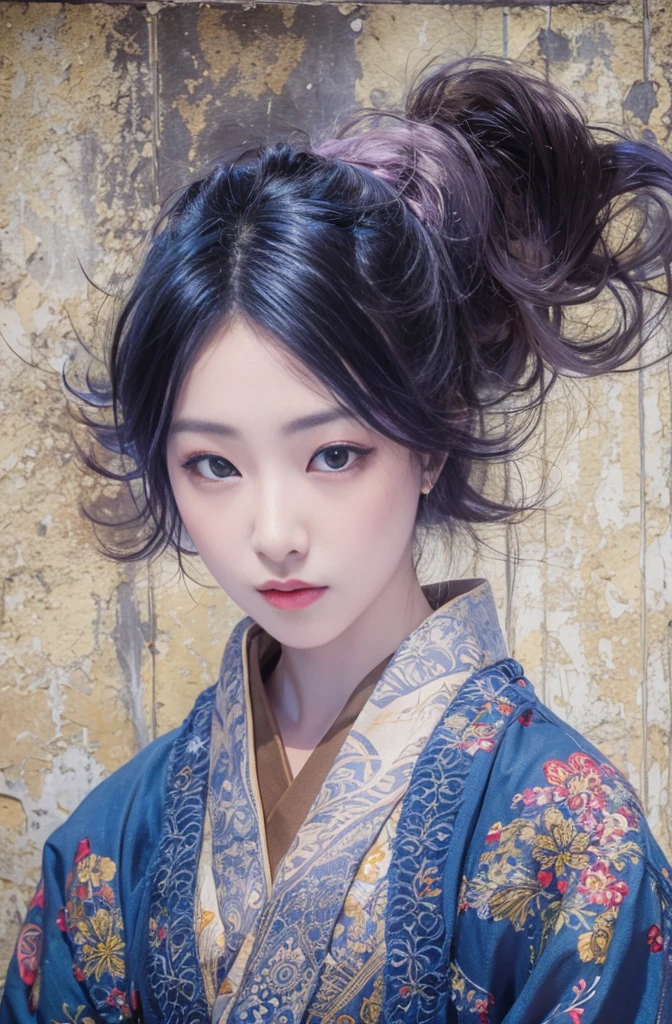 Indigo shades, Avant-garde, Kenji Miyazawa&#39;s Worldview, Taisho Romance, A Midsummer Night&#39;s Dream, A fantastic atmosphere, A starry sky, Starlight, Stardust, Nebula Study, night train, Fairy tales for adults, Beautiful Ghost, Fashion model Sayoko Yamaguchi, 1人のBeautiful bob cutの女性が立っている, Melancholic look, mysterious beautiful woman, Beautiful bob cut, Very sharp beauty, A woman from a distinguished family in the 1920s, pretty much beautiful face, Sharp eyes with long slits, Very delicate and beautiful eyes, Captivating woman, Very stylish woman, Elegant and noble beauty, Beautiful and stylish indigo kimono, A woman who looks about 27 years old, Five fingered hand, Gorgeous and luxurious, Chen Yifei, Female painting, Vivid and colorful paintings, Glamorous and luxurious, eiko ishioka, yuuki hagure, Ishida Sui with black hair, takeyuki kanda, inspired by Miwa Komatsu, Kazami Yuuka, Yoshitomo Nara, Yaoi Kasuma, Akiko Takase, Kazue Kato, Paintings from Nakahara Nantenbo, tumbler, What it is？, kimi takemura, For whom???, Yoshitomo Nara, chiho ashima, Aoi Ogata, kiyoko suzuki, Ishida Sui with black hair, Chen Yifeiに影響を与えた作品, Works that influenced Francesco Hayes, Inspired by Hendrik Terbruggen, Jean＝Works that influenced Auguste Dominique Ingres, Works that influenced Liu Jun, Jean＝Works that influenced Auguste Dominique Ingres, artwork in the style of Switzerland, by ヤン・J, Switzerland, Beautiful Art UHD 4K, Detailed painting 4k, Beautiful digital art, Beautiful artwork illustration, Switzerland masterpiece, By Chen Yanjun, Lee Song, Highest quality, The perfect angle, Perfect composition, Best Shot, Official Art, Cinematic Light, Figurative art, Beautiful and expressive paintings, Beautiful artwork illustration, wonderful, Cool Beauty, clear, mysterious, Highest quality, Official Art, Extremely delicate and detailed painting style, Beautiful and subtle effects, Elegant and beautiful painting art, The pinnacle of painting beauty, Perfect light, Perfect composition, The perfect angle, Perfect subject, Best Shot, Female Solo, Sharp contours, Face close-up