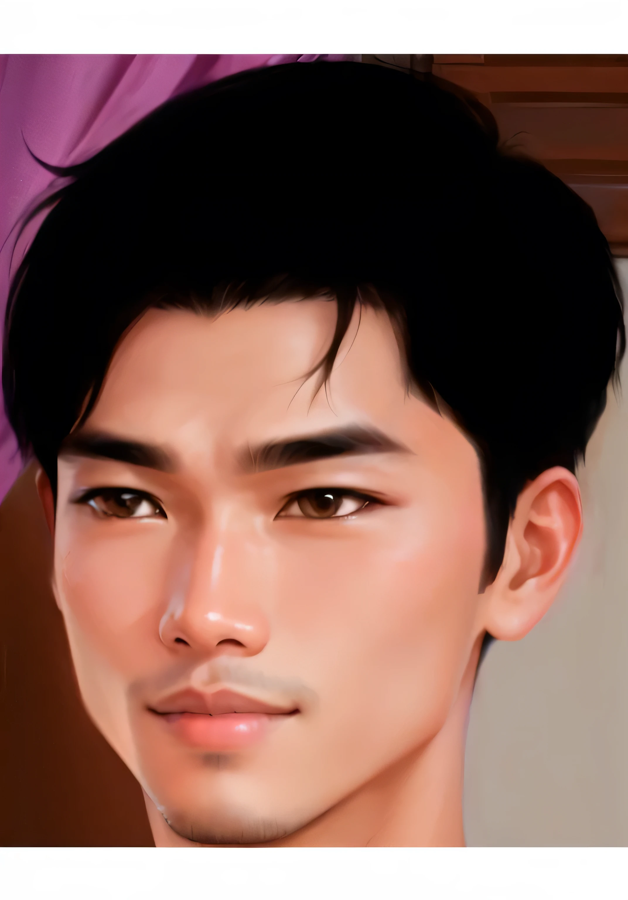handsome boy cambodian face