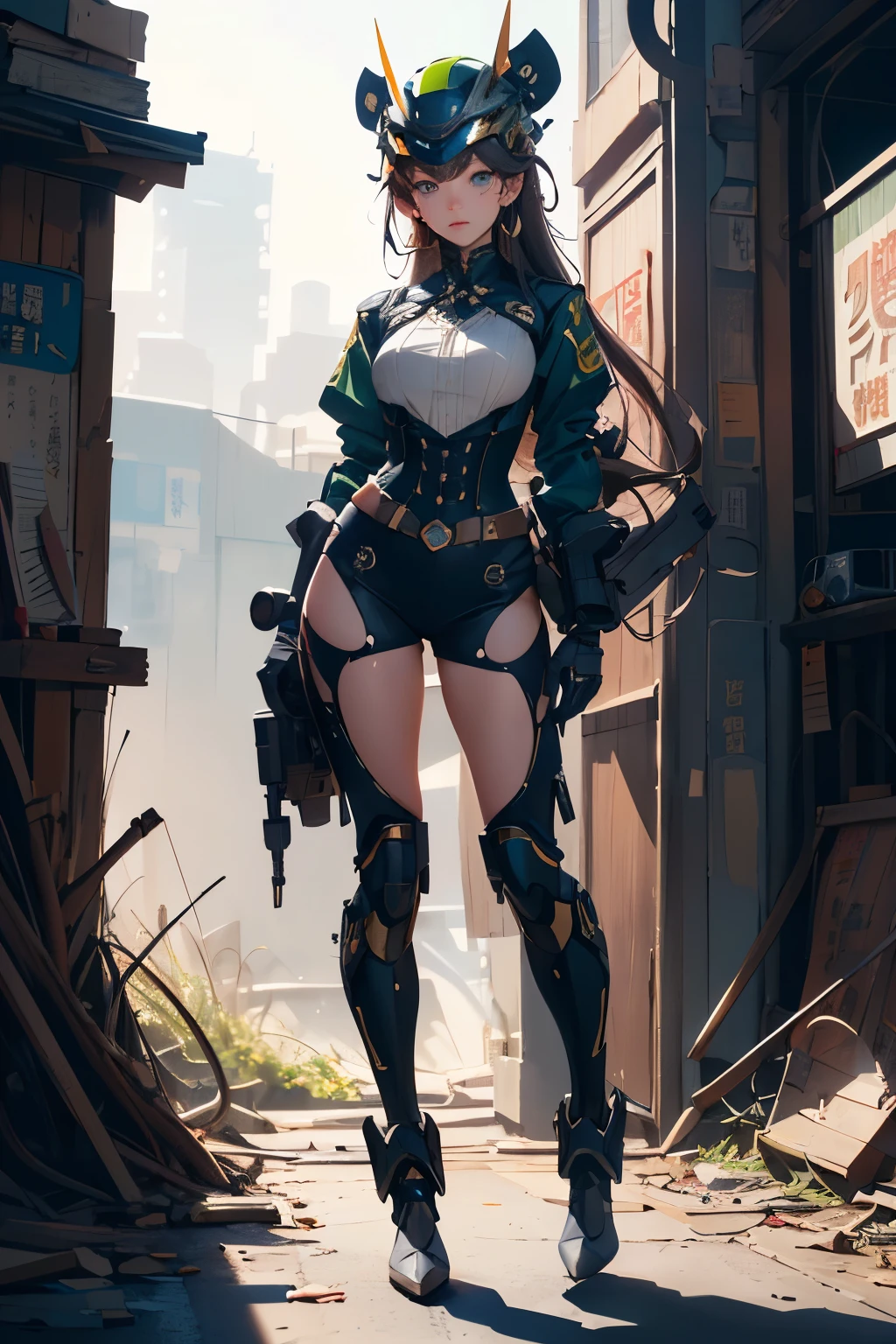 ((beste-Qualit)), ((tmasterpiece)), (higly detailed:1.3), 3d, nice ass, Spetnaz, A woman with thick voluminous hair in (in camouflage_Uniforms:1.1), bodyarmor,cloak , digital (camo: 1.3), HDR (High Dynamic Range), ray traced, NVIDIA RTX, extra high resolution, Unreal 5, Subsurface dispersion, текстурирование PBR, postprocessed, Anisotropic filtering, Depth of field, Maximum clarity and sharpness, Multi-layer Textures, Albedo maps and reflections, Surface shading, Accurate Light-Material Interaction Simulation, Perfectly proportioned, Octane rendering, duotone lighting, Wide aperture, Low ISO, White balance, the rule of thirds, 8K RAW, efficient sub-pixel, sub-pixel convolution,