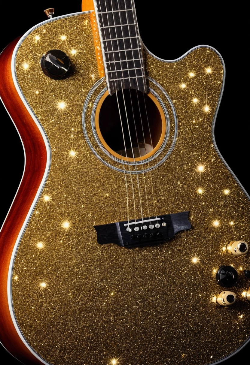 A guitar that doesn't exist in this world.