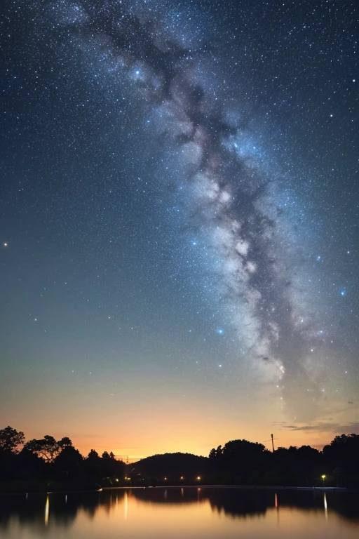 Summer starry sky