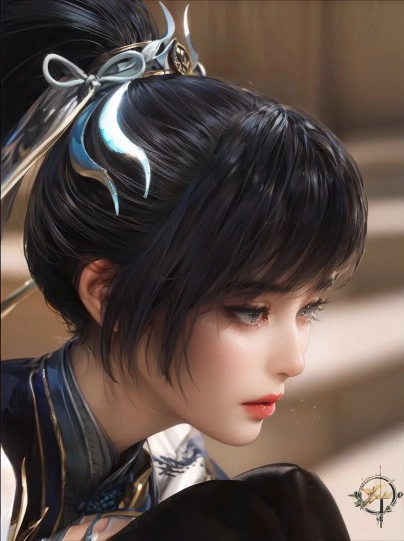 143
(20 year old woman), (surreal), (High level image quality), ((beautiful hairstyle 46)), ((short hair:1.46)), (breasted:1.1), (lipsticks)