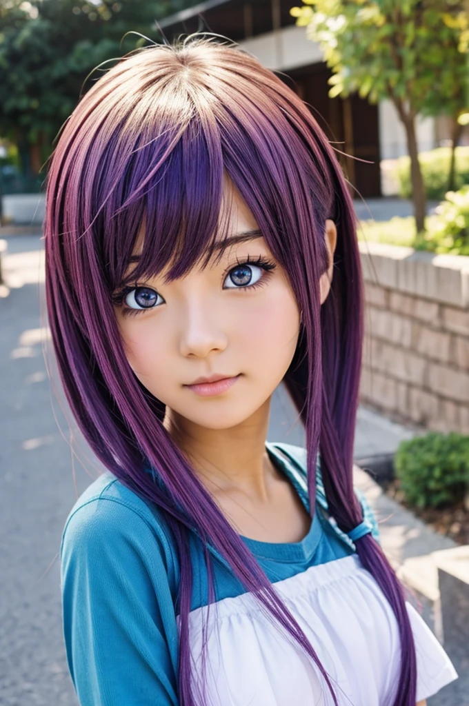 An anime girl