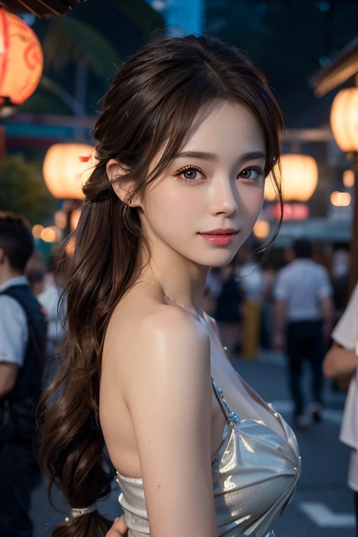As it is,((16K, masterpiece, RAW Photos, Highest quality,Ultra-high resolution, Realistic, Highly detailed CG integrated in 16K)), 8k, diamond, wallpaper, Written boundary depth,Beautiful Face:1.4. Cinematic Light,smile,(Detailed face),Beautiful woman