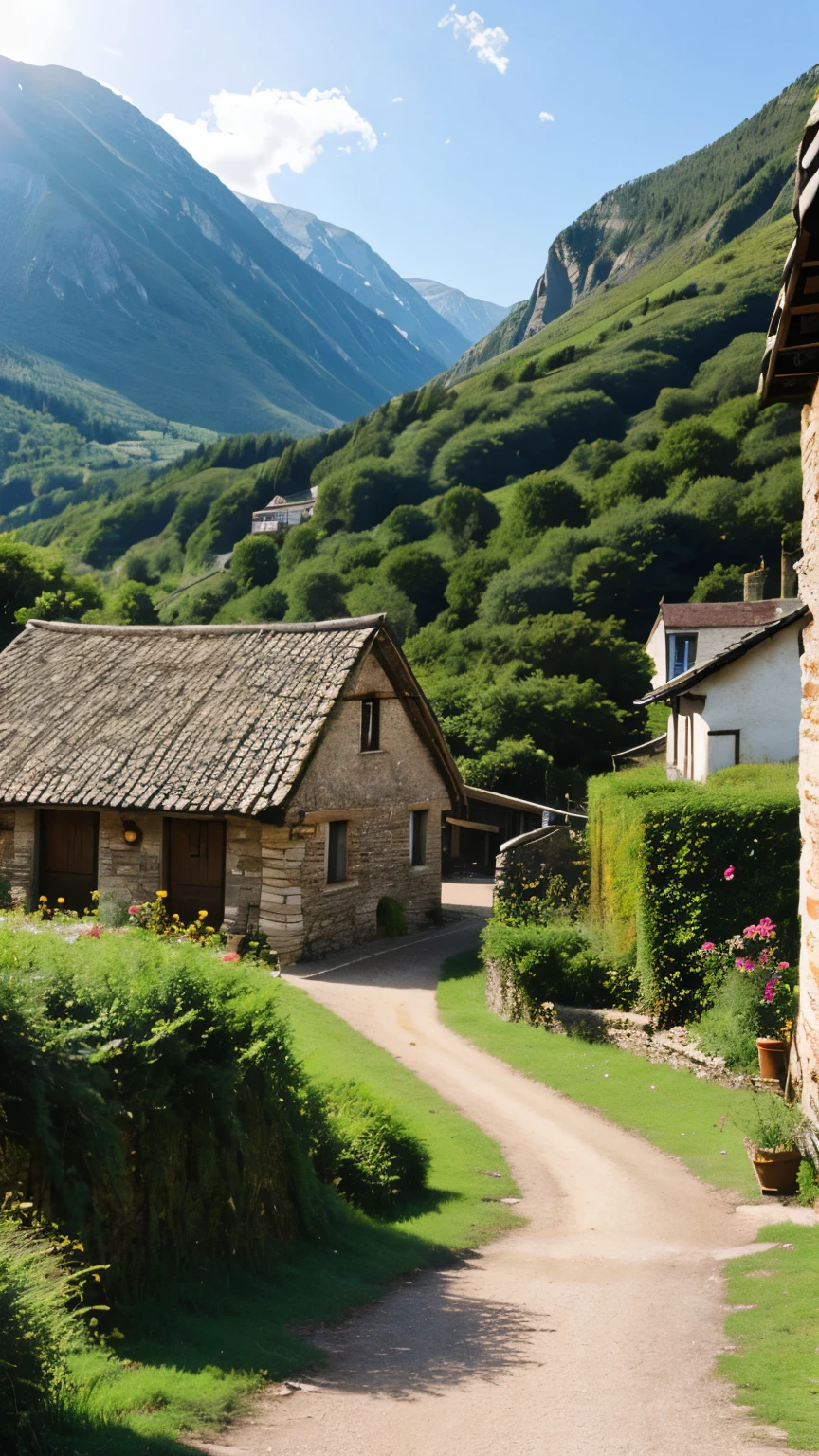 a small village