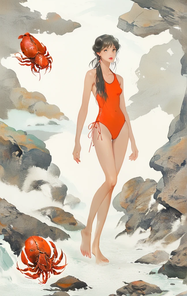 Shellfish swimsuit