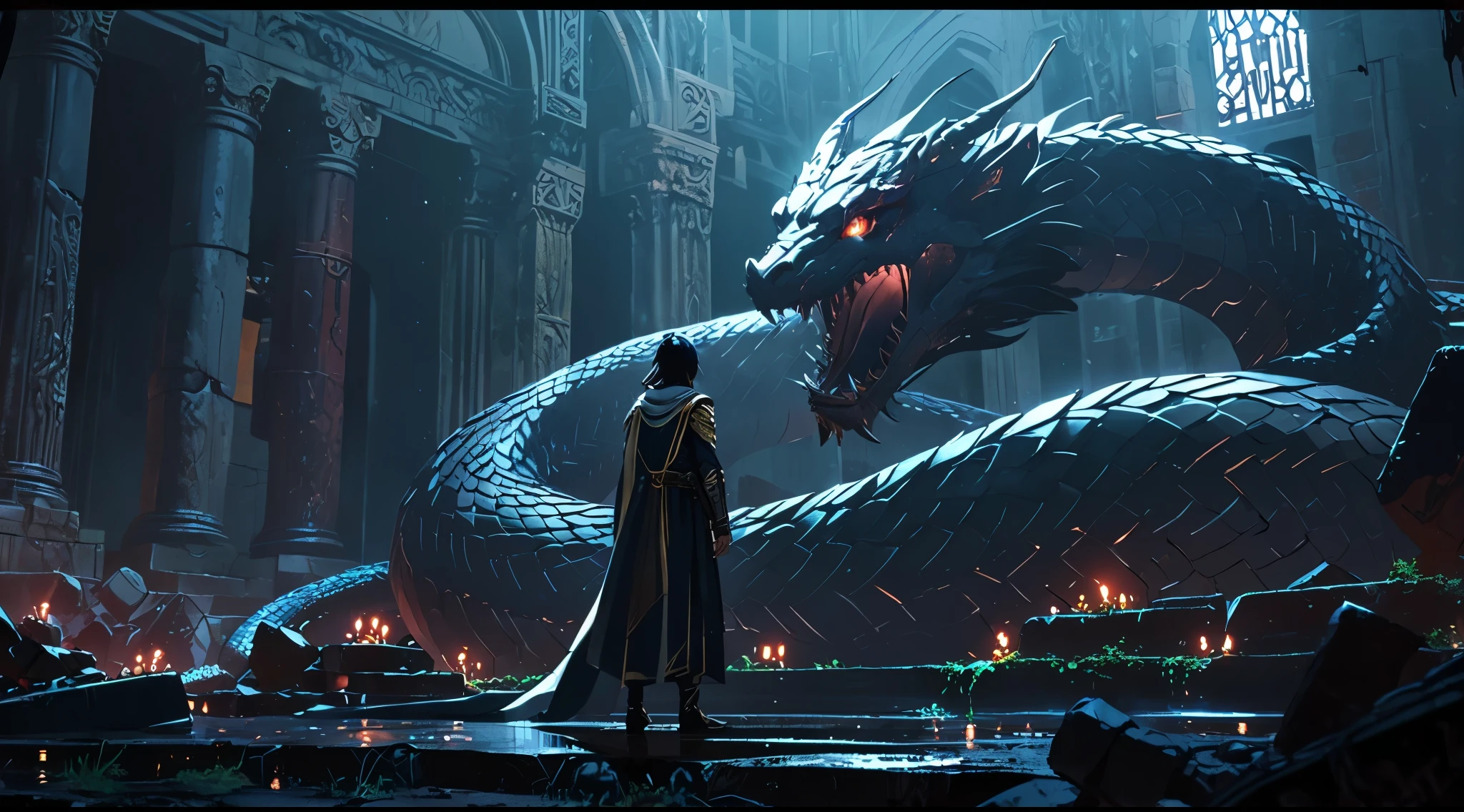 The shiny eyes of the dragon