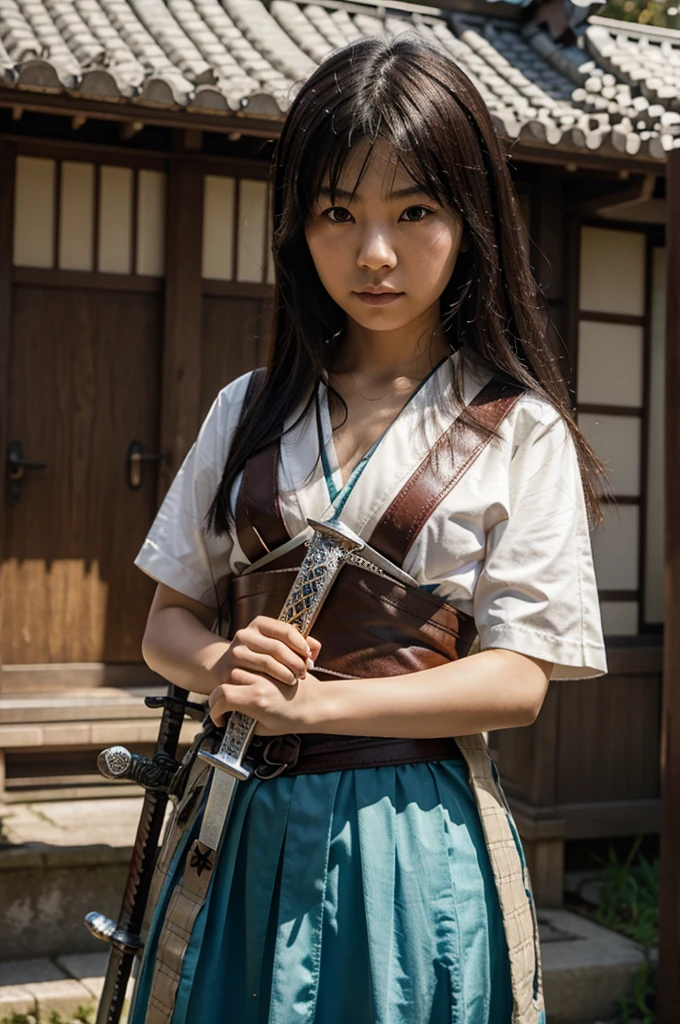 Japanese girl,sword wielder