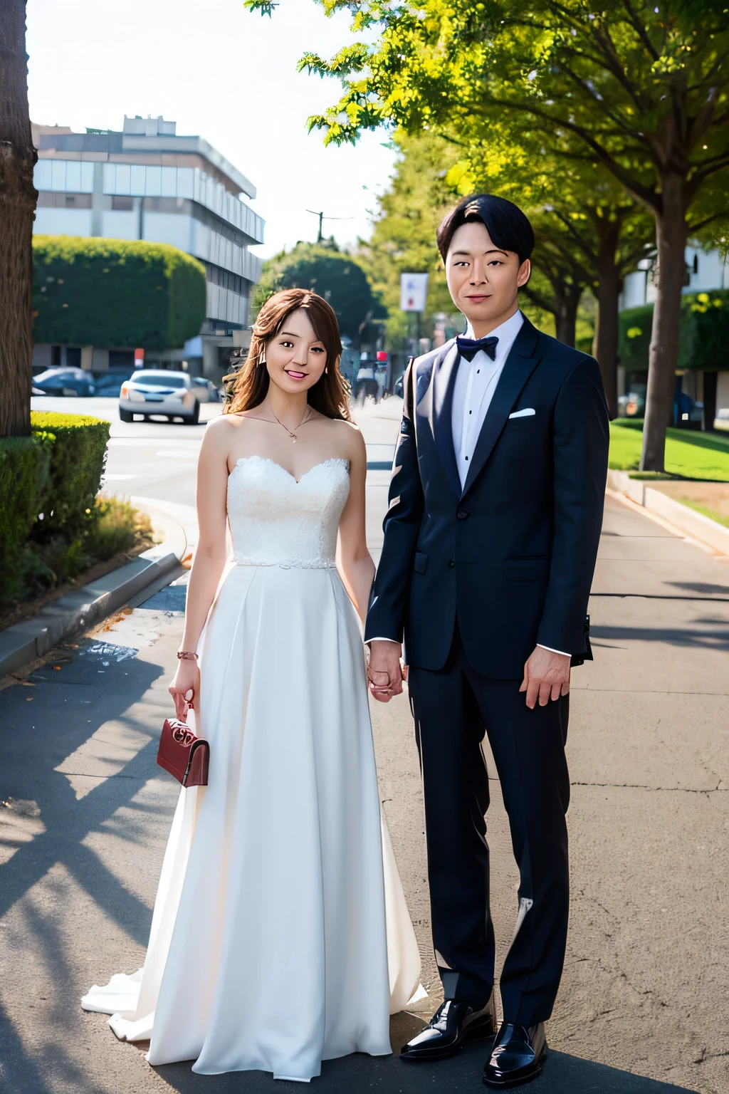 ((Highest quality)), ((masterpiece)), (detailed), woman1人のwomanと2Men