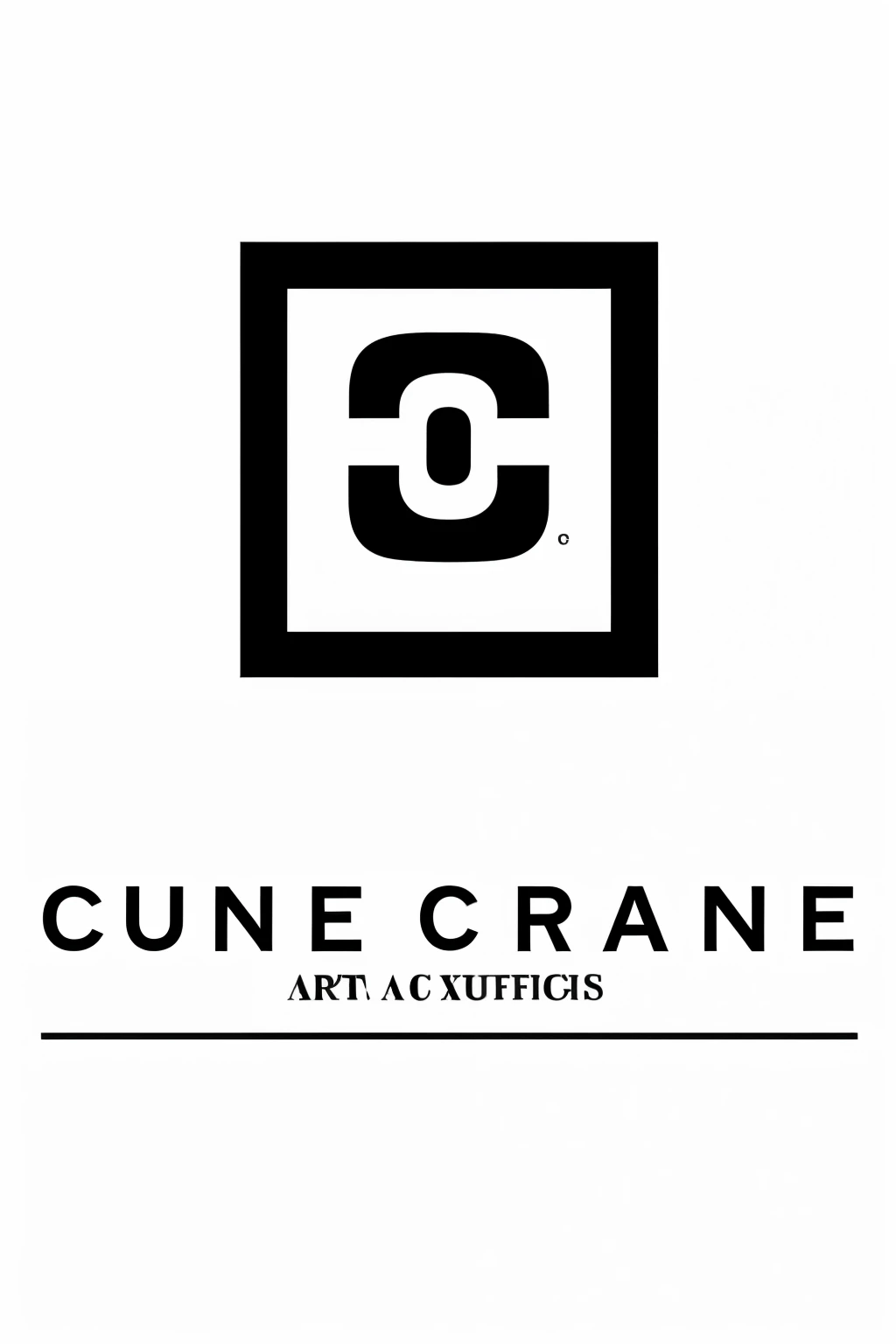 0CM Brand，Build a simple black and white logo based on the three letters 0 C M Design，Application to Art、exhibition、Vacation、books、Cultural and creative fields，Use brand letters to create a distinctive logo image，The brand logo should be as close to the luxury goods effect as possible，Catering to the preferences of high-spending young people