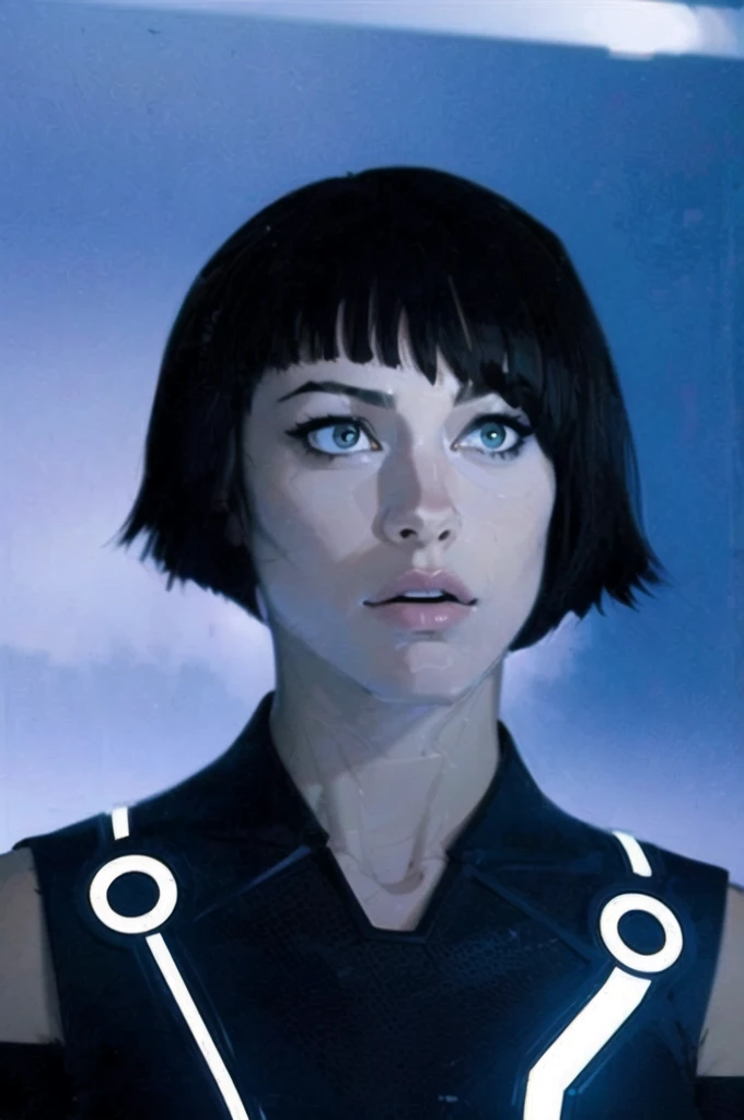 (detailed), comic book style, outline the most defined lines of the face, beautiful woman, (intricate linework:1) outlines, close view at her face, ultra resolution, best quality, high quality, masterpiece, high detailed, 8K, 4K, computer graphics, american comics, best proportions, best anatomy