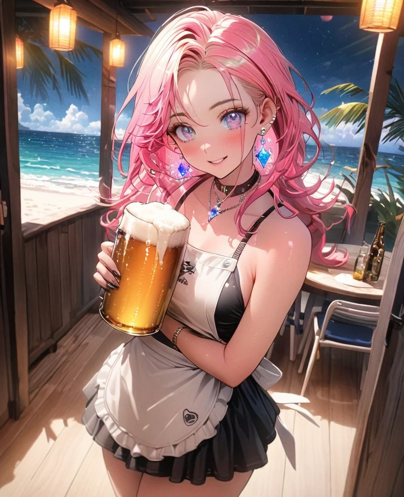 score_9、score_8_up、score_7_up、score_6_up、(Source Anime)、v1p3r1seV6、break 、Pink Hair、Long Hair、blue eyes、Disheveled Hair、Facial scars、Pirate hat、Mature Woman、(Completely nude) break 船のデッキ、Outdoor、pirate ship、Cowgirl、Sex、Hetero、Girl stands on top、(Completely naked)、moving line、vagina、A big smile、Open your mouth、(beer in hand) break 爆乳、Wide Hips、(Toned body:0.45)、looking at the camera