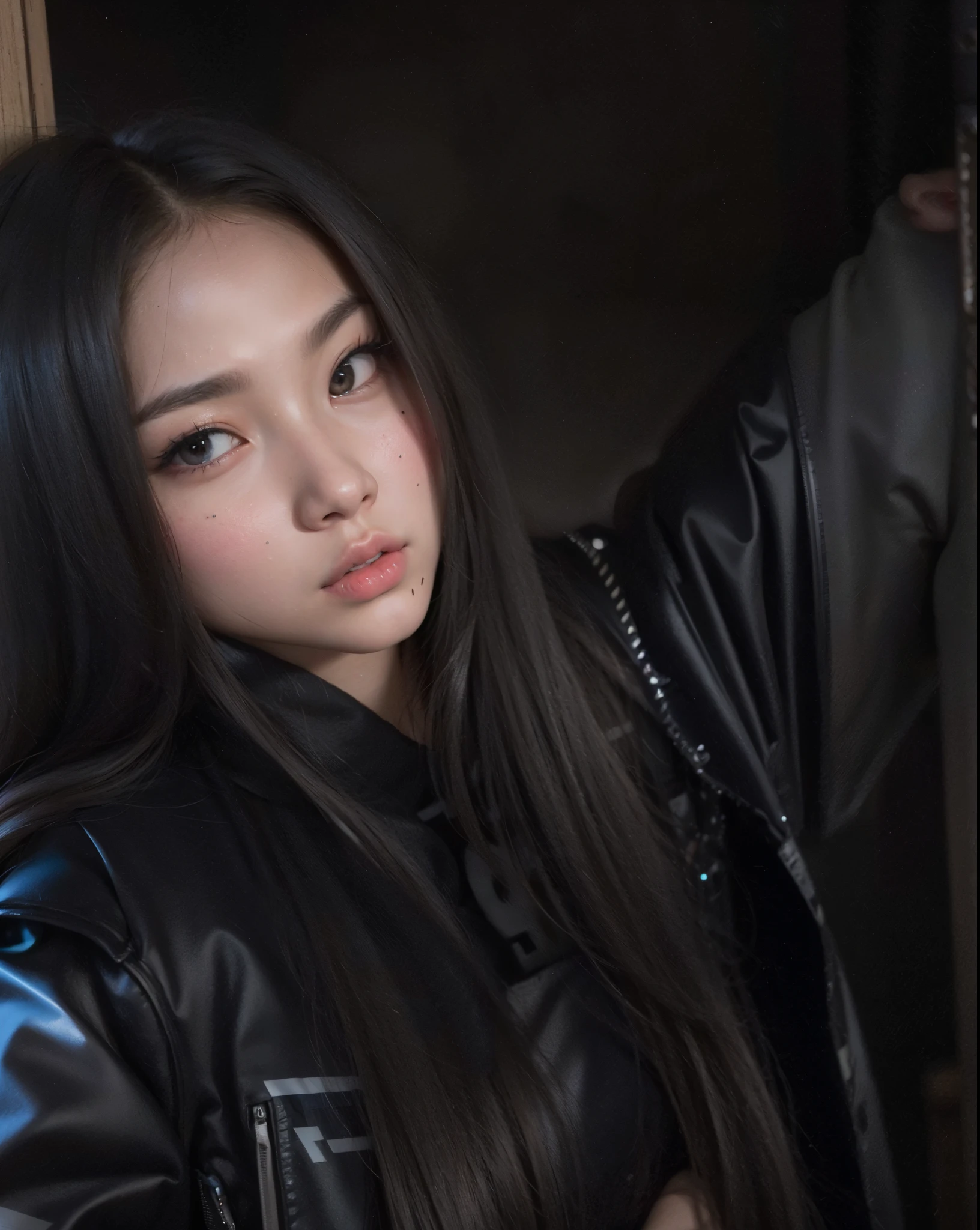Jennie Blackpink 8K ultra detailed perfect face 