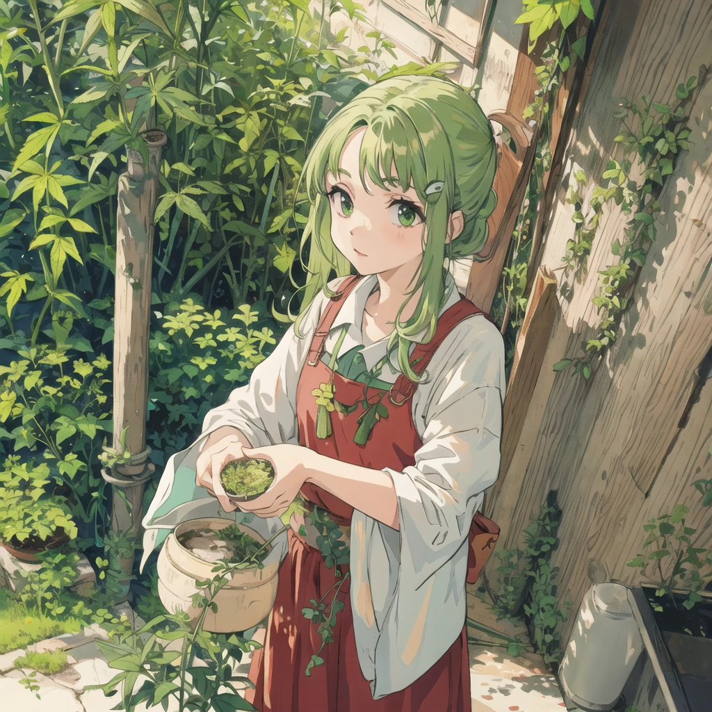 Mugwort Leaf Girl