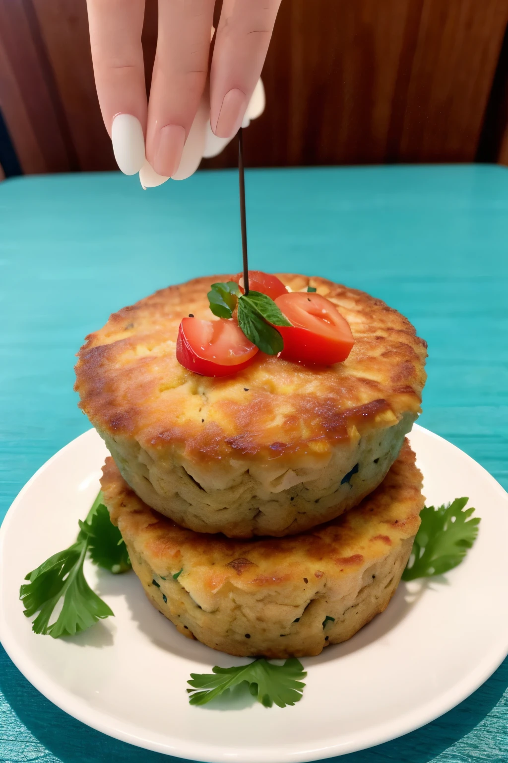 Tuna cake
