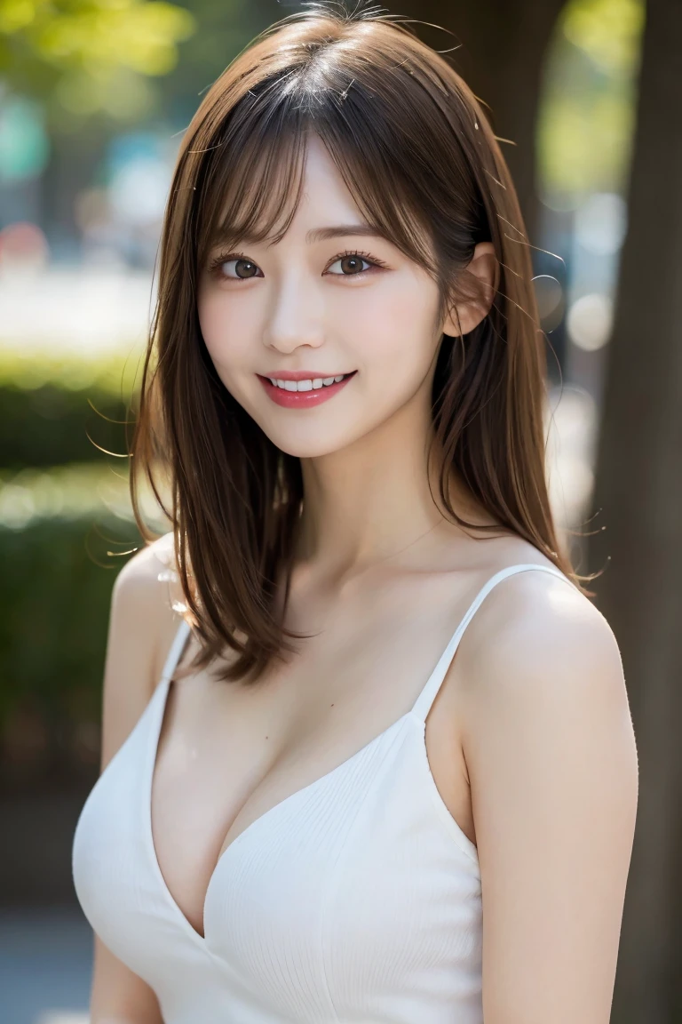 プールで泳ぐ 全naked 乳首丸見え まんこ丸見え, Highest quality, shape, Very detailed, In detail, High resolution, 8k wallpaper, Perfect dynamic composition, Beautiful details, Natural Lip, naked, Big Breasts, Cleavage, She is smiling in a cute pose.., A masterpiece of the whole body, Side Short