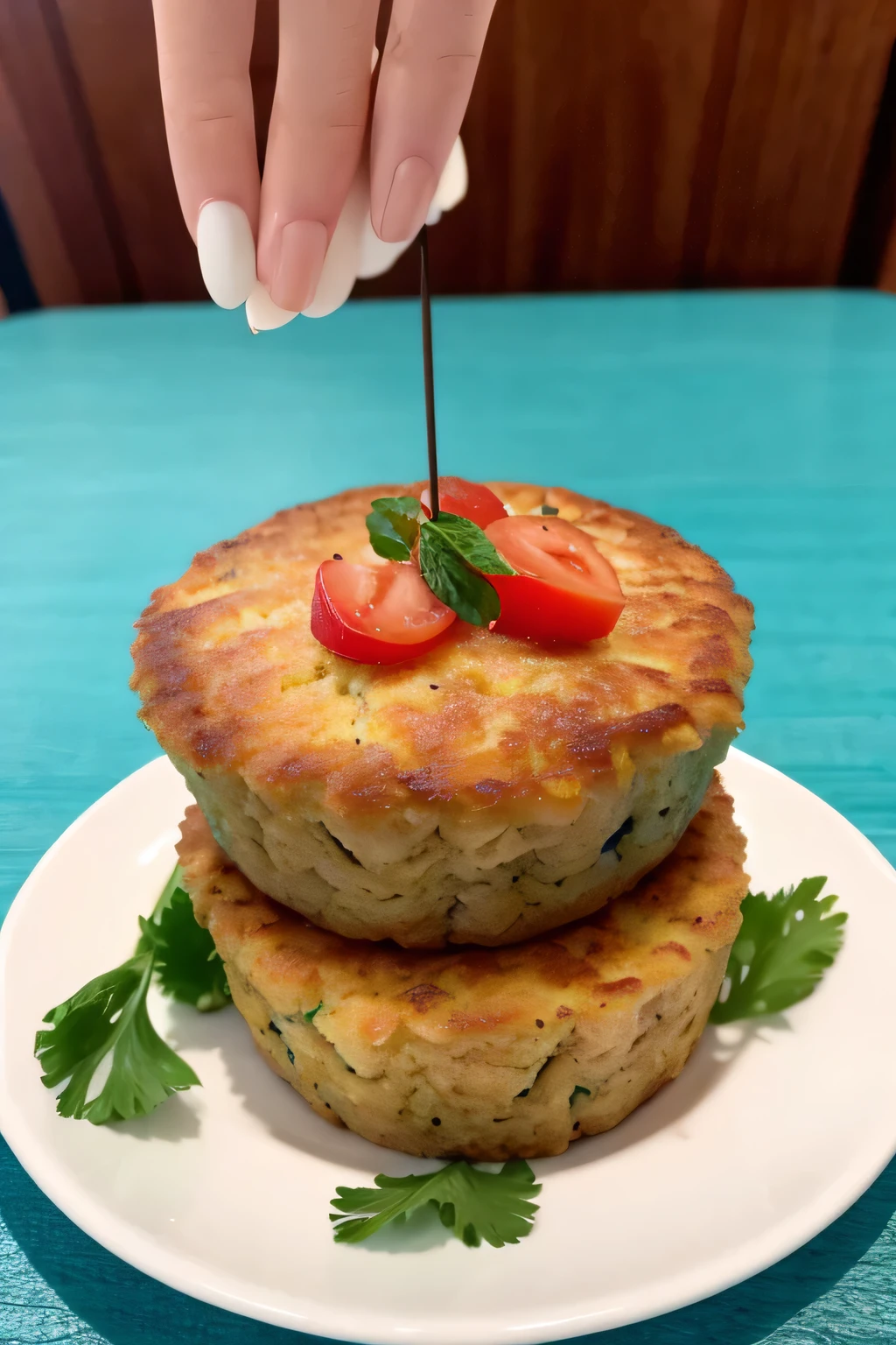 Tuna cake
