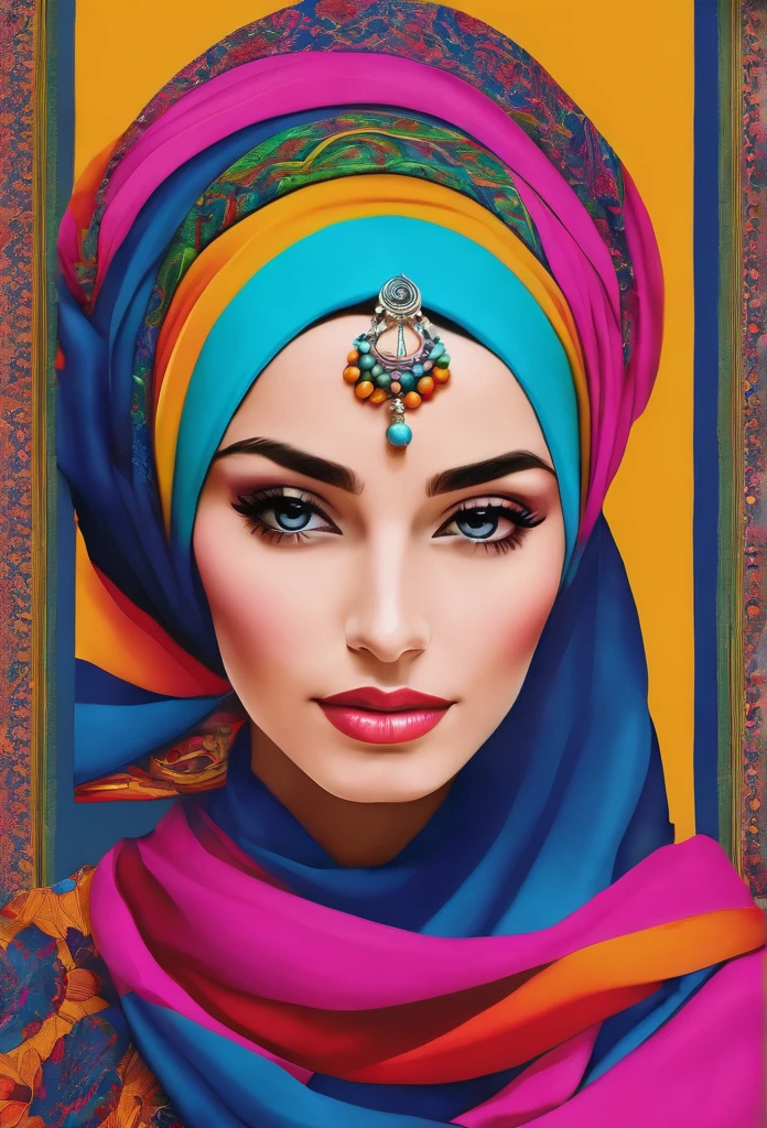 Craft an outstanding portrait that celebrates the beauty and individuality of a Malay girl in a hijab. Showcase her personality and story through creative composition and lighting. Use natural light or unique artificial lighting to add depth and character to the portrait. Pay attention to the details of her hijab, clothing, and accessories, highlighting their textures and colors. Encourage the subject to express her emotions and character through her gaze and pose, creating a compelling and empowering portrait that captures her strength and uniqueness.