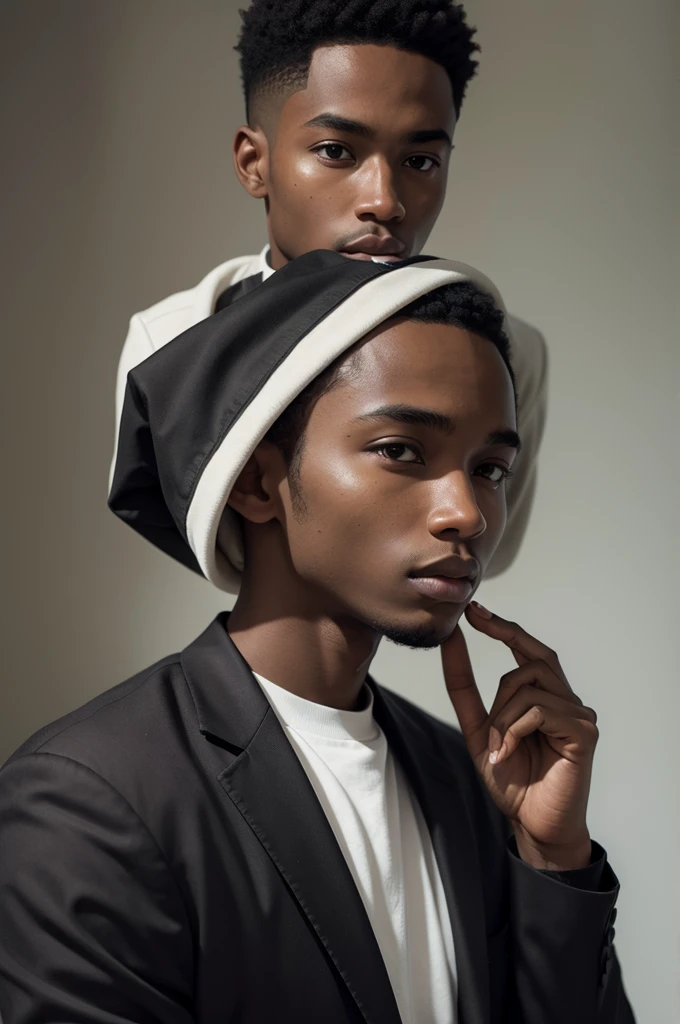 young black man