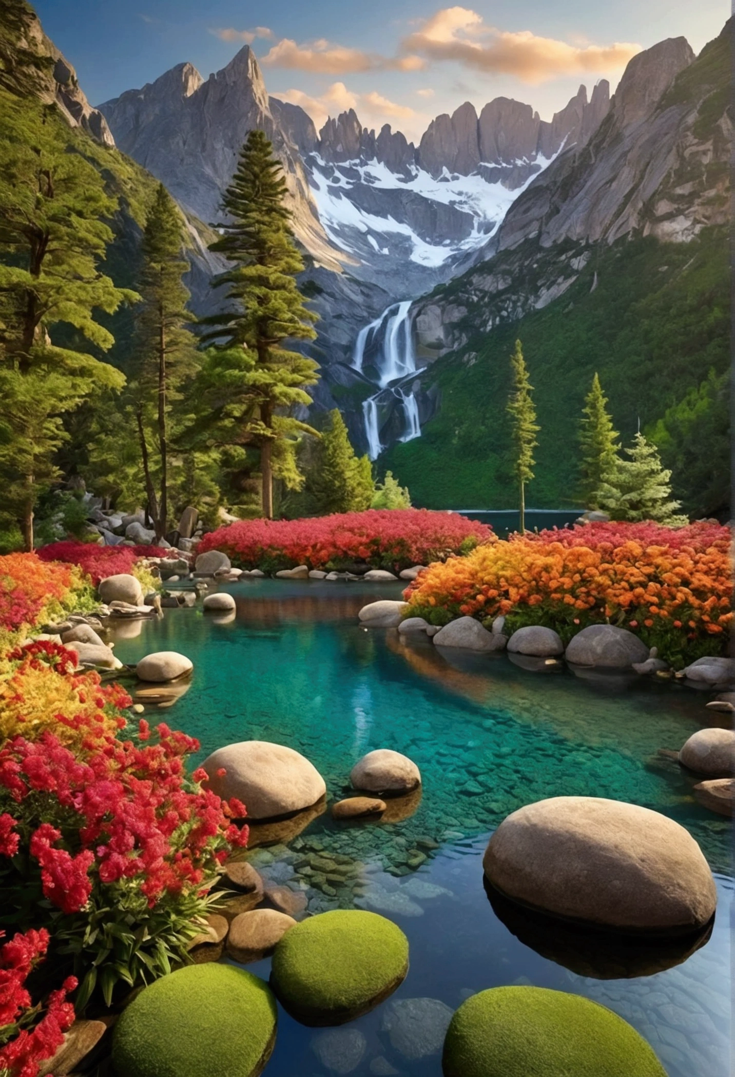 Serene landscapes that inspire feelings of peace and joy.