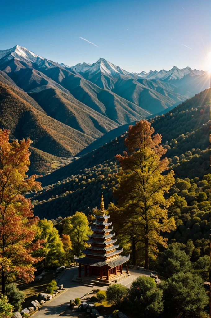 Temple in the Mountains