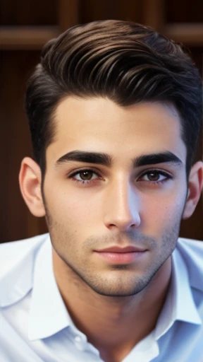 A young handsome Ashlag Jewish man. facefocus