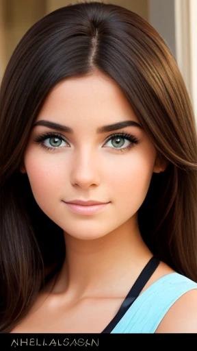 A beautiful young woman Ashlag Ashlag. facefocus